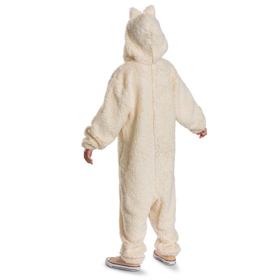 Mumu Monster Ivory Deluxe Hooded Jumpsuit Child