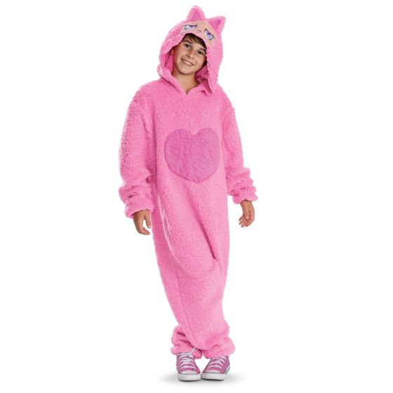 Mumu Monster Pink Deluxe Hooded Jumpsuit Child