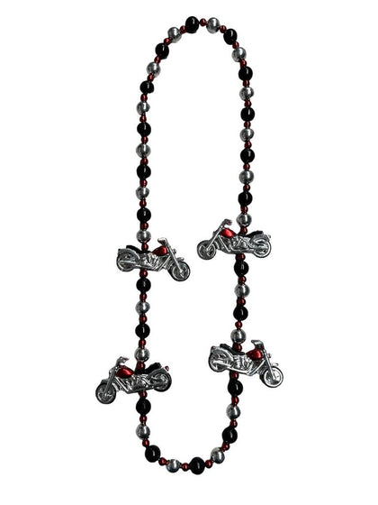 Motorcycle Bead Necklace 1ct