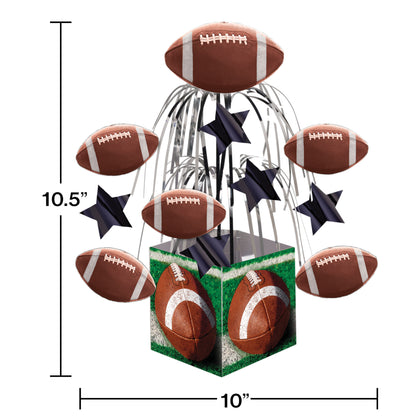 Mini Football Cascade Centerpieces