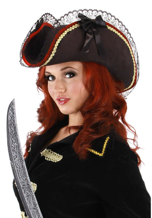 Lady Buccaneer Black Hat