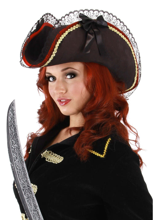 Lady Buccaneer Black Hat