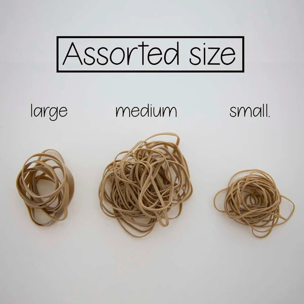 2 Oz./ 56.70 g Assorted Sizes Rubber Bands