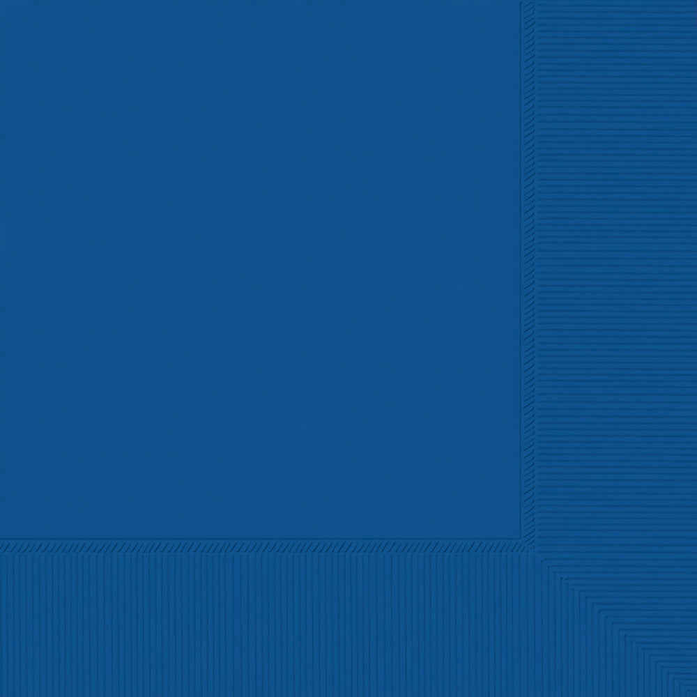 Bright Blue Paper Luncheon Napkins 40ct | Solids