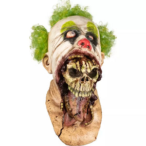 Blurp Malevolent Clown Long Neck Latex Mask