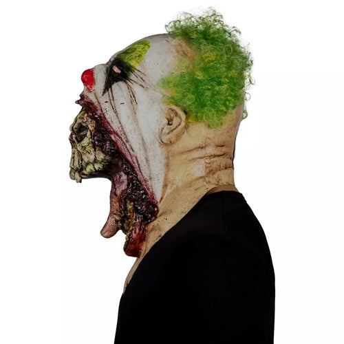 Blurp Malevolent Clown Long Neck Latex Mask