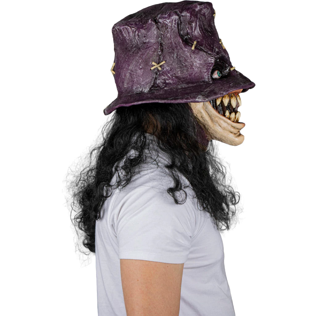 Creepy Voodoo Master Mask with Neck
