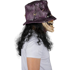 Creepy Voodoo Master Mask with Neck