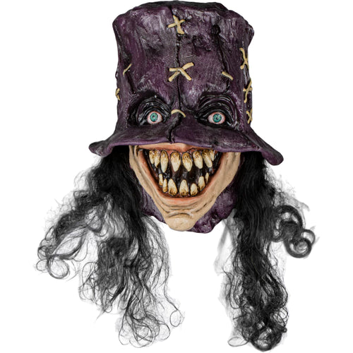 Creepy Voodoo Master Mask with Neck