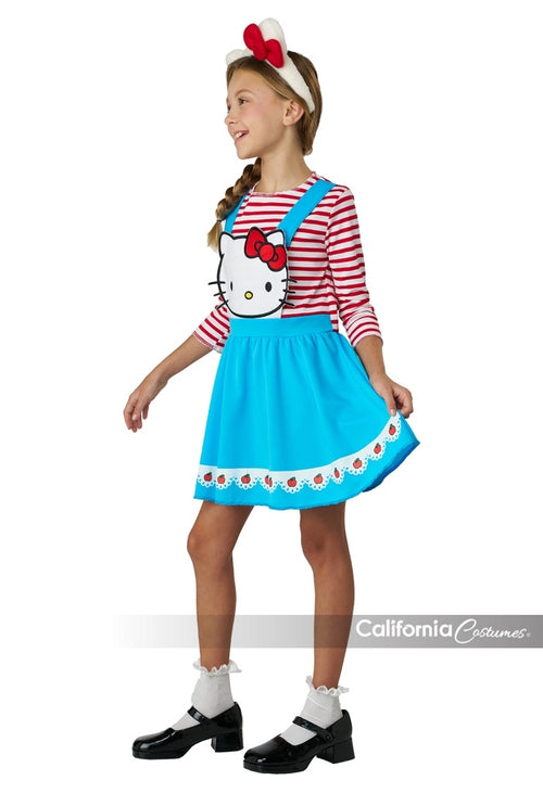 HELLO KITTY BLUE OVERALL DRESS / CHILD