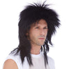 black Long Rocker Wig