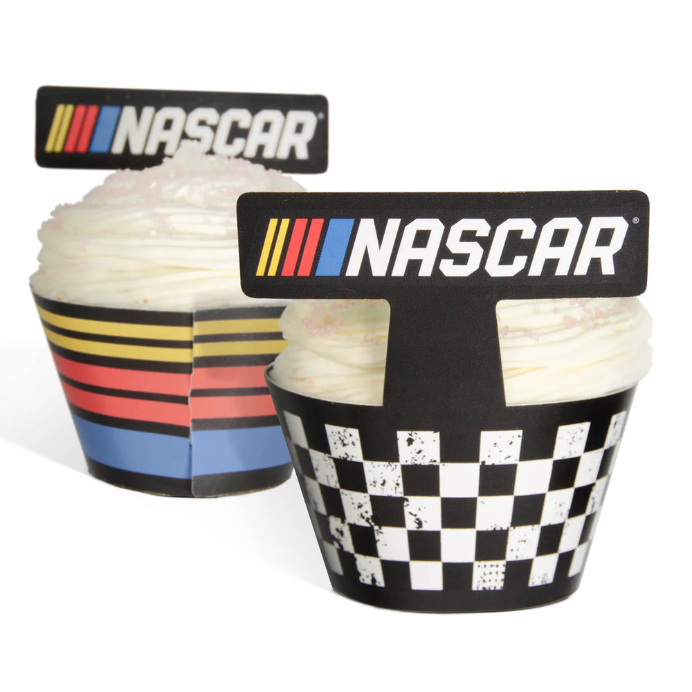 NASCAR Cupcake Wrappers 12ct