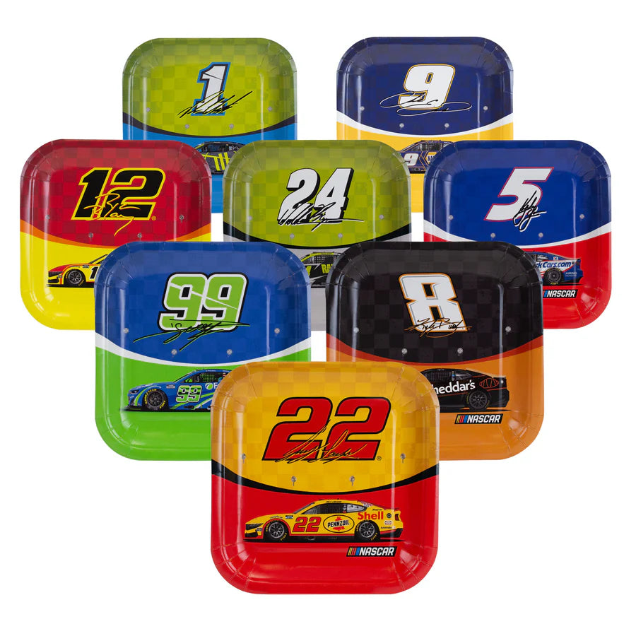 NASCAR Dessert Plates 8ct