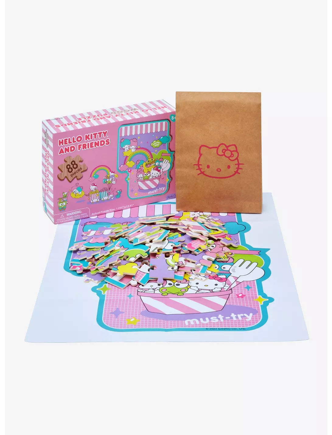Hello Kitty And Friends Carnival Wood Puzzle