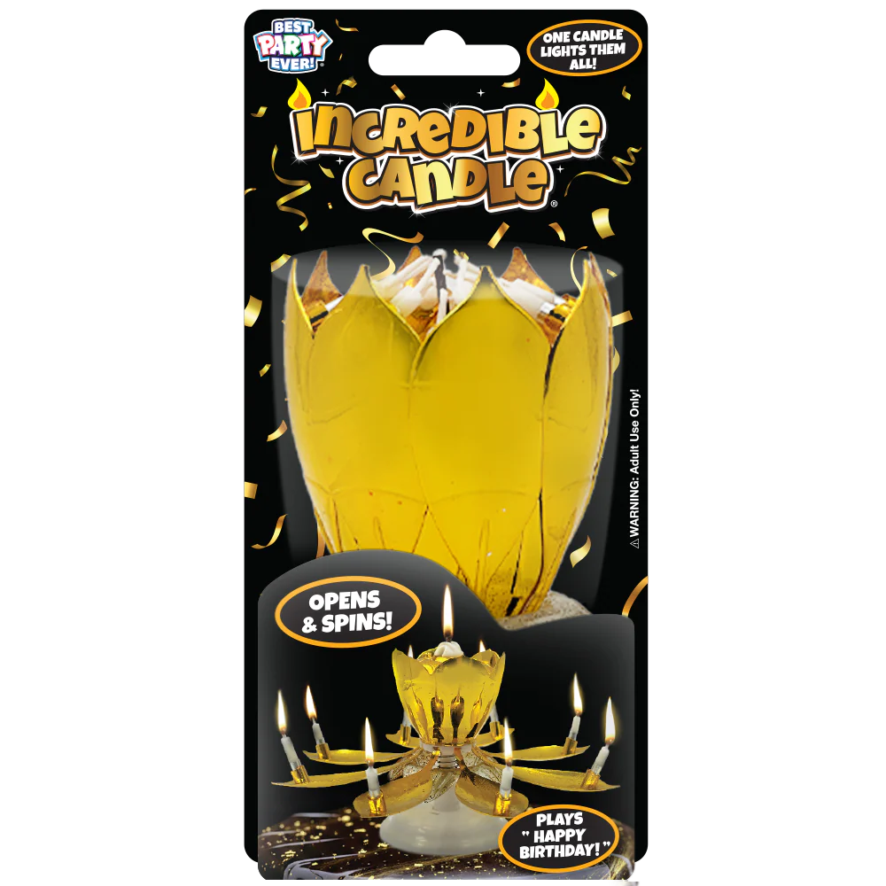 Incredible Candle Gold