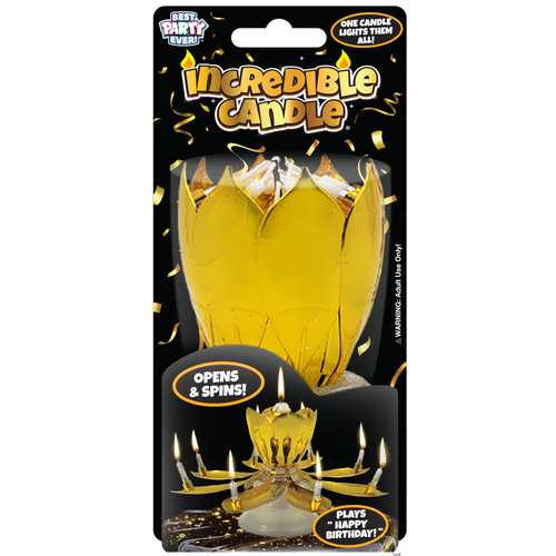 Incredible Candle Gold