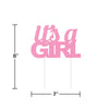 It's a Girl Cake Topper