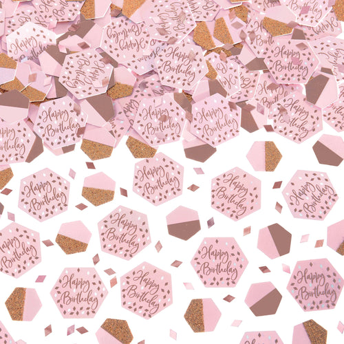 Blush Birthday Confetti