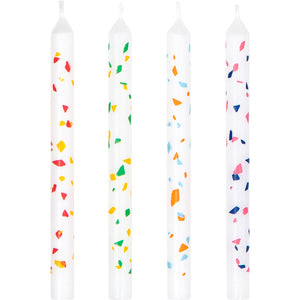 Confetti Print Candles 20ct  | Candles