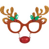 Glitzy Reindeer Glasses
