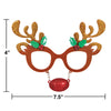 Glitzy Reindeer Glasses