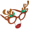 Glitzy Reindeer Glasses