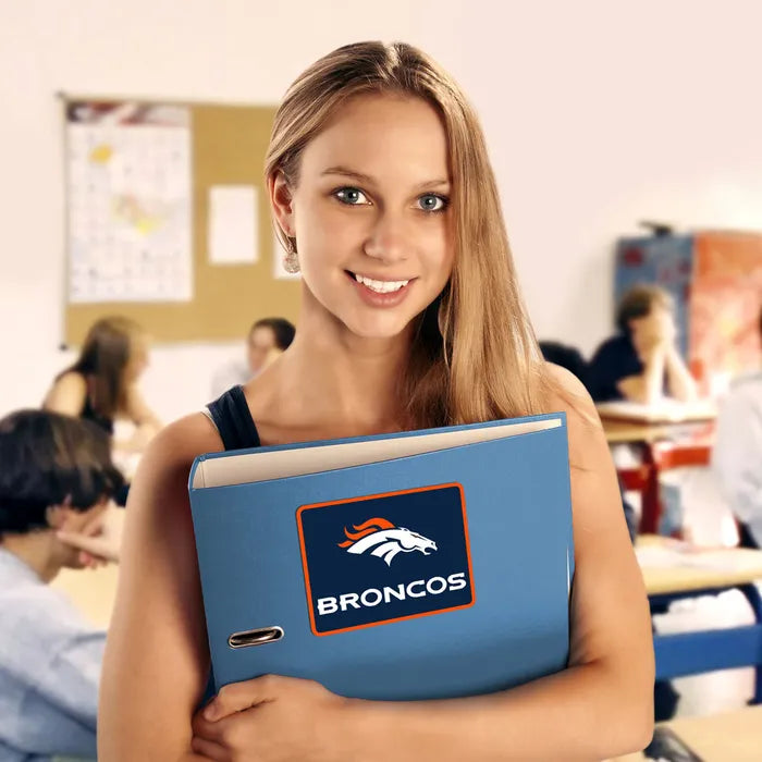 Denver Broncos Fan Decals 5" x 6"