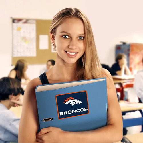 Denver Broncos Fan Decals 5" x 6"