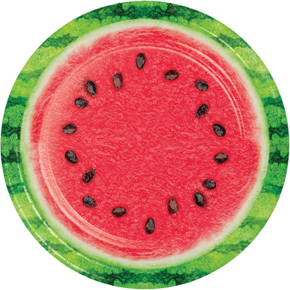 Watermelon Wow 9in Paper Plate 8ct