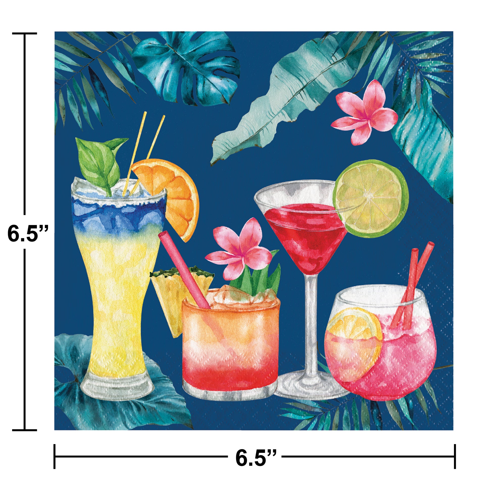 Summer Breeze Lunch Napkins 16ct