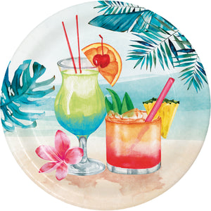 Summer Breeze 9in Paper Plate 8ct