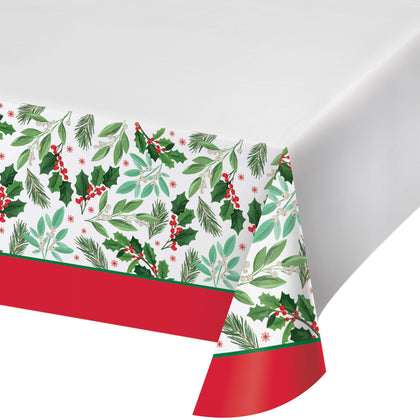 Holly Jolly Rectangle Table Cover