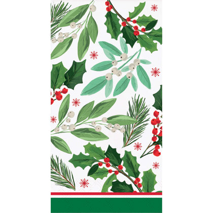 Holly Jolly Guest Napkins 16ct
