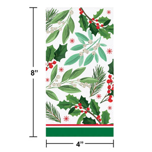 Holly Jolly Guest Napkins 16ct