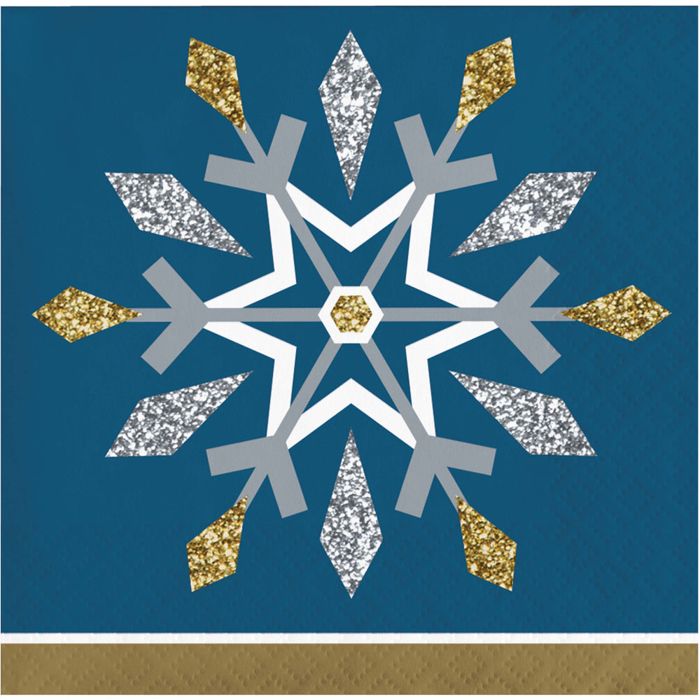 Whimsical Winter Beverage Napkin 16ct