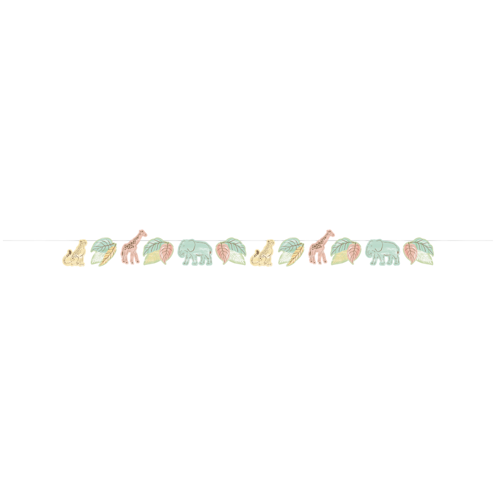 Safari Baby " Welcome Baby" Banner