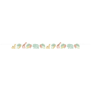 Safari Baby " Welcome Baby" Banner