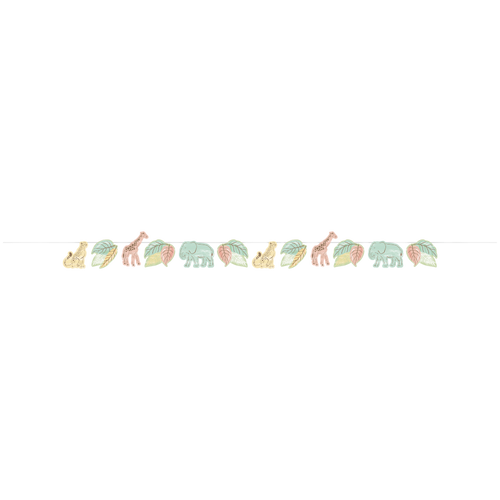 Safari Baby " Welcome Baby" Banner