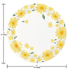 Sweet Daisy 7in Paper Plates 8ct