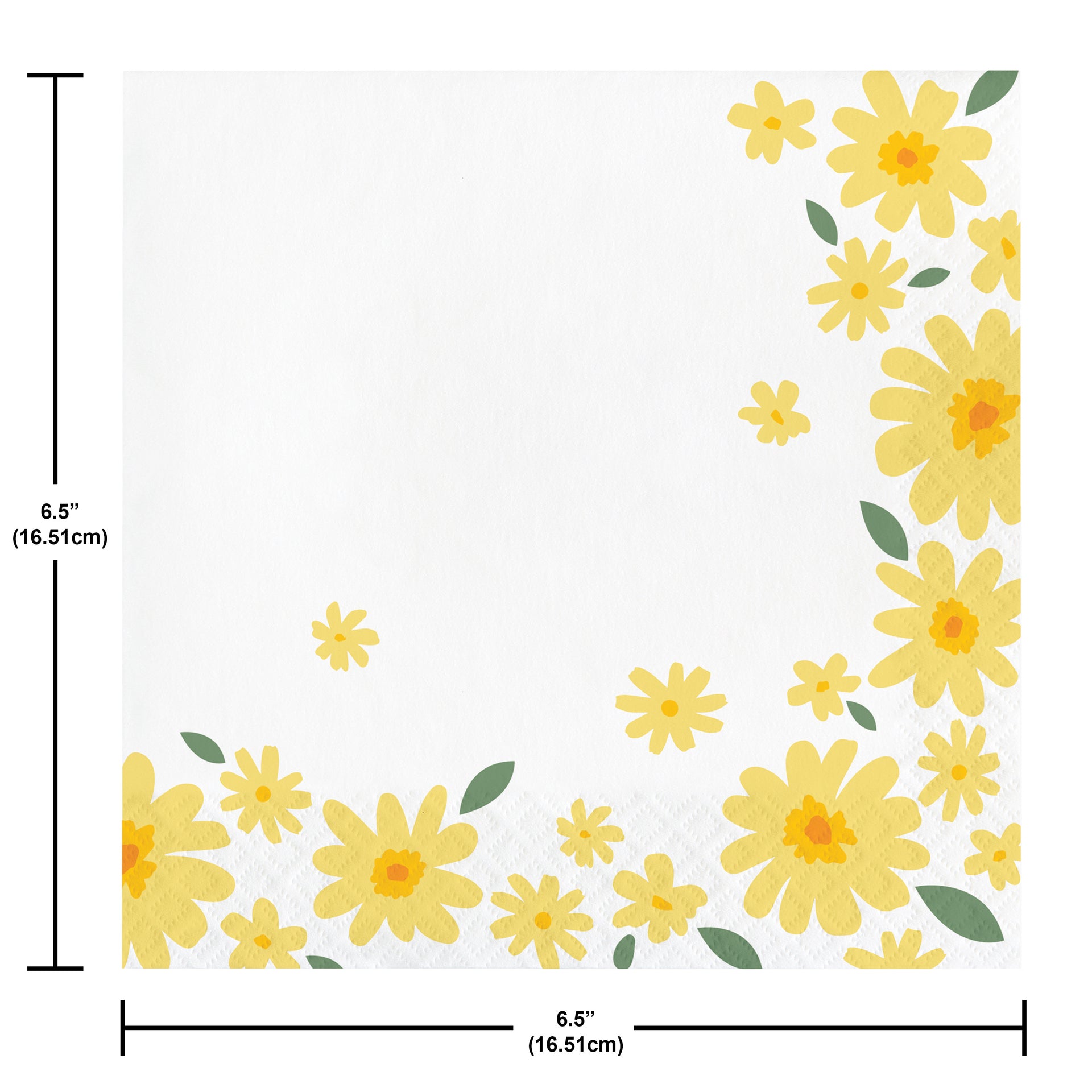 Sweet Daisy Lunch Napkins 16ct