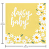 Sweet Daisy Baby Lunch Napkins 16ct