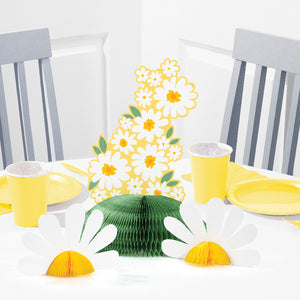 Sweet Daisy Honeycomb Centerpiece Kit