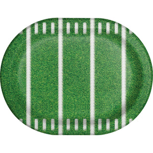 Game Time Oval Plates 8ct