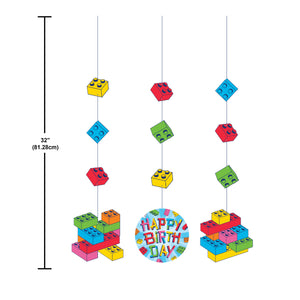 Block Bash Hanging Decor