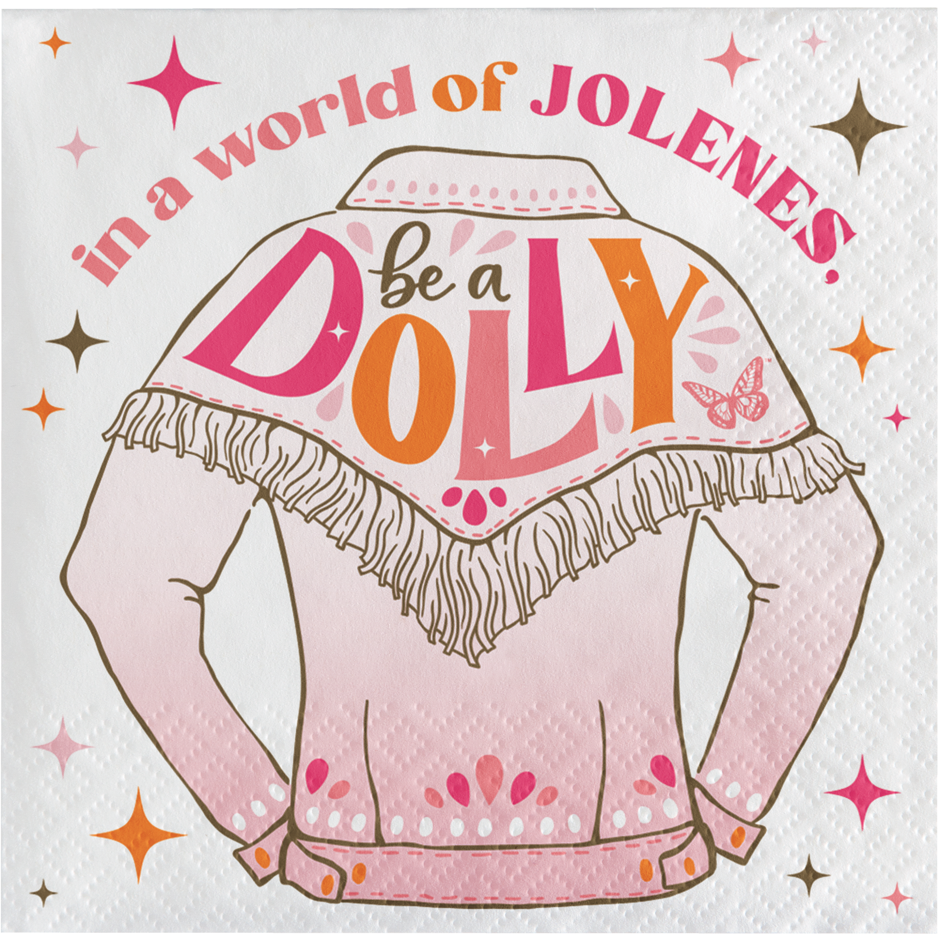 Dolly Forever Beverage Napkins 16ct
