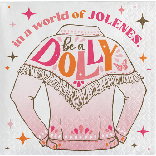 Dolly Forever Beverage Napkins 16ct