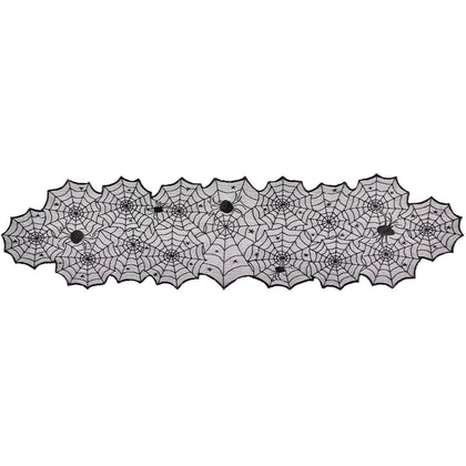 Fabric Spiderweb Table Runner