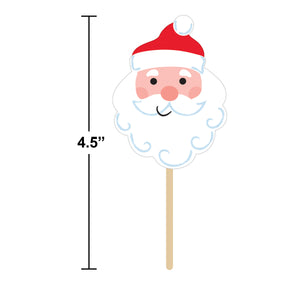 Santa Food Pick 50ct