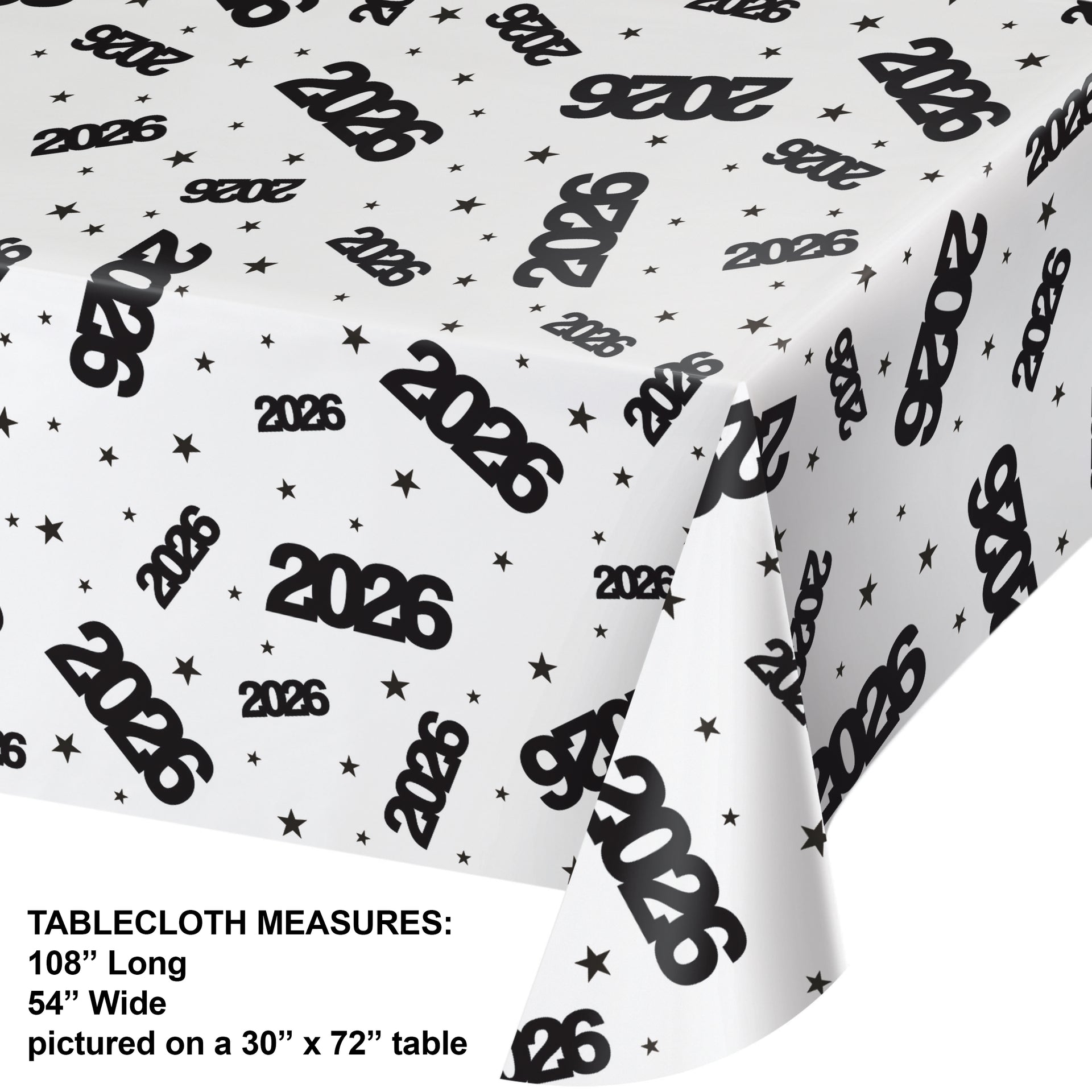 2026 Clear Plastic Table Cover