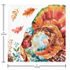 Tasteful Turkey Beverage Napkins 16ct